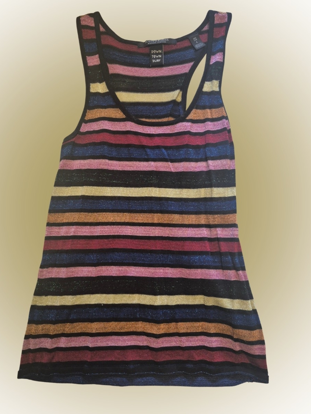 Glitter Stiped Tank